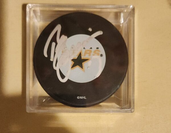 Bill Guerin Autographed Puck