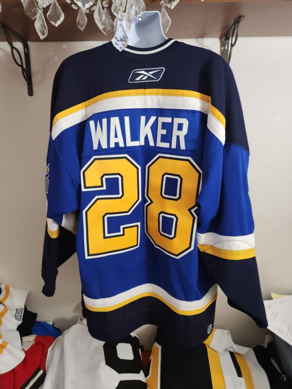 St. Louis Blues Matt Walker unused 2005/06 with Katrina patch $350