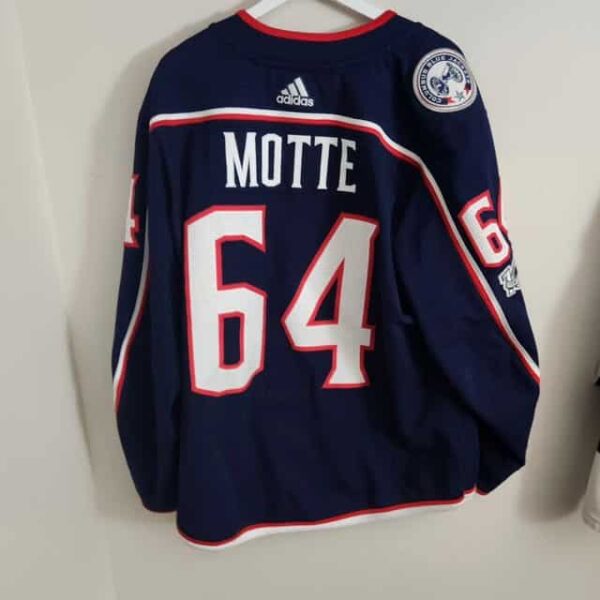 Columbus Blue Jackets Tyler Motte