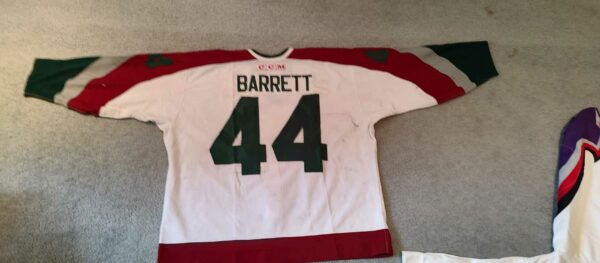 Bakersfield Condors Kevin Barrett #44 White