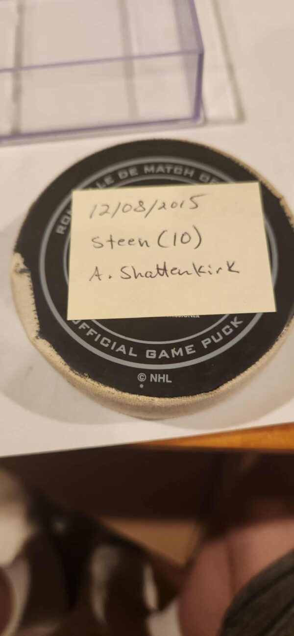 Alexander Steen 2015-16 Blues logo Steen #20, 2nd Period :08 December 8th 2015