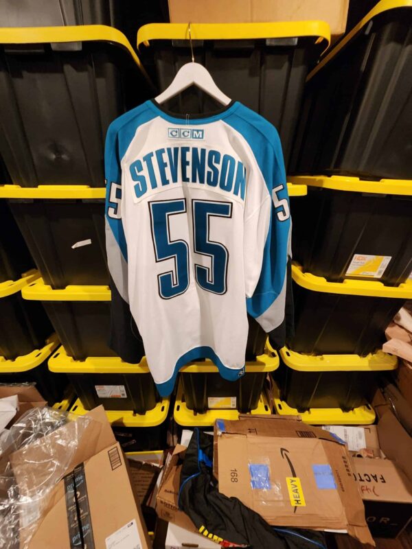 San Jose Sharks Grant Stevenson