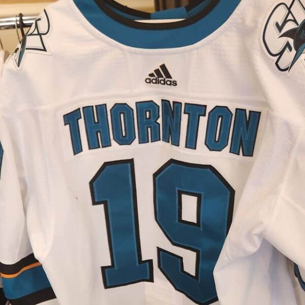 San Jose Sharks Joe Thornton