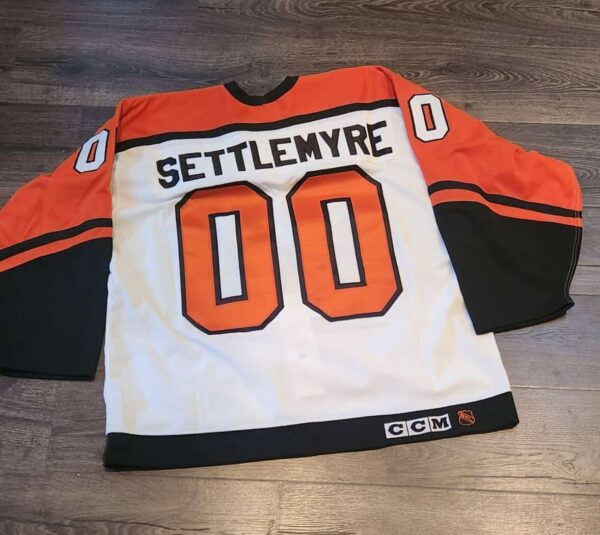 Philadelphia Flyers Dave Settlemyre White