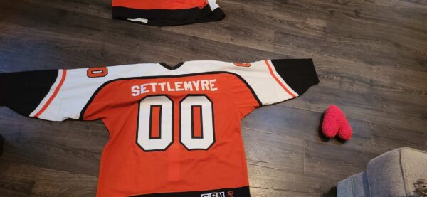 Philadelphia Flyers Dave Settlemyre Orange