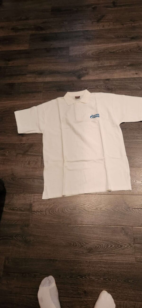 Gazprom Golf Shirt Size X Large Gazprom is a Russian energy company