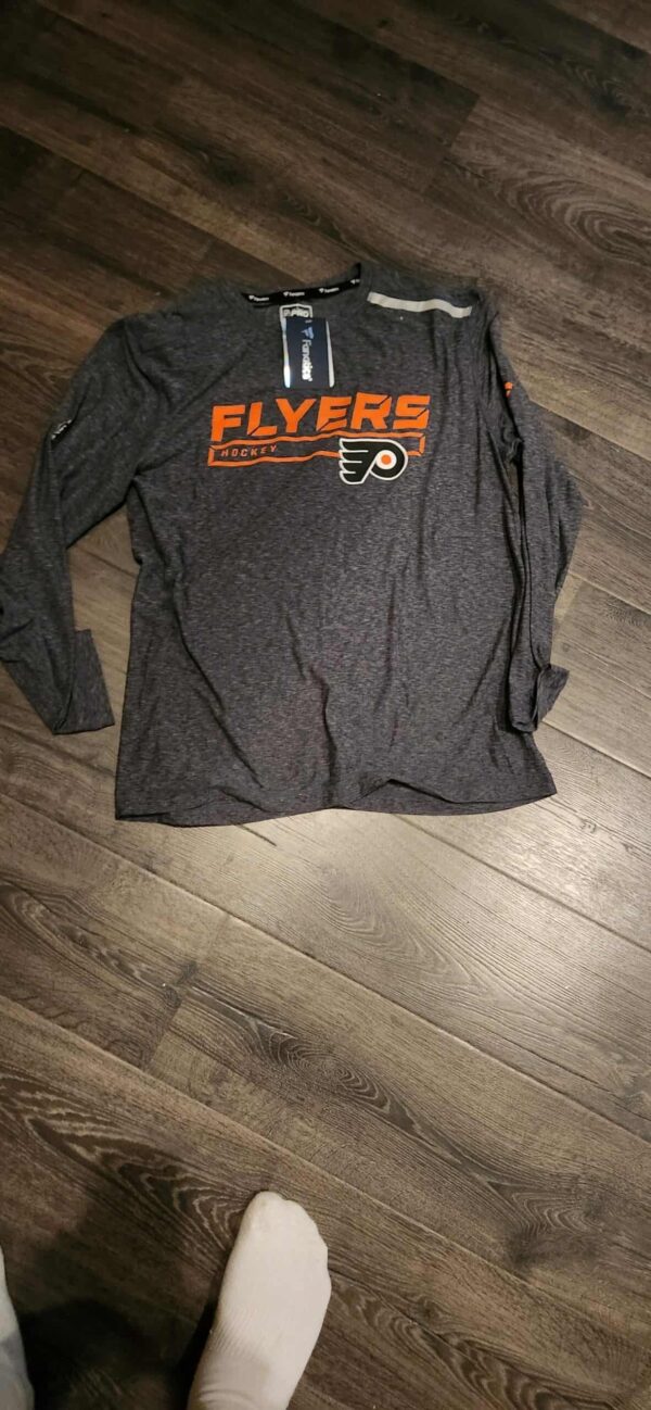 Philadelphia Flyers Black/Grey Long Sleeve shirt