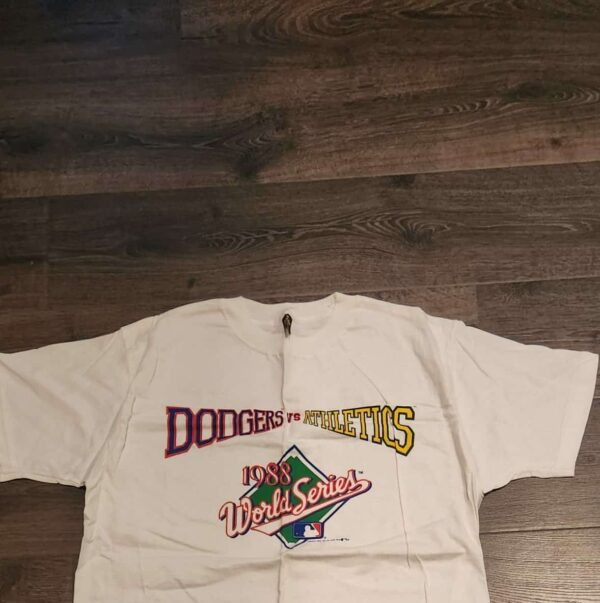 World Series T Shirt 1988 Dodgers vs Athletics