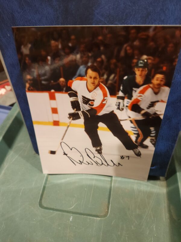 Bill Barber Signed 8x10 Philadelphia Flyers Photo COA