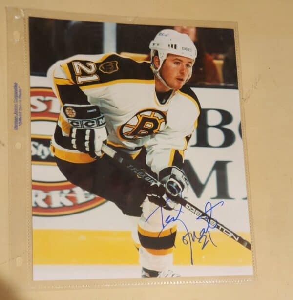 Ted Donato Boston Bruins 10 X 8 Autographed Picture LOA