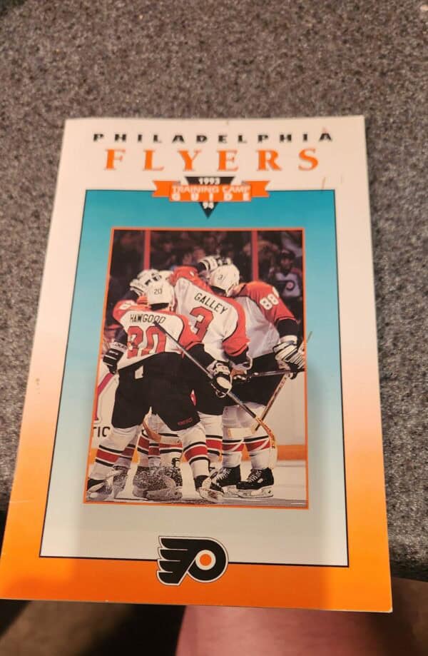 1993-94 Training Camp Guide Philadelphia Flyers Hockey NHL