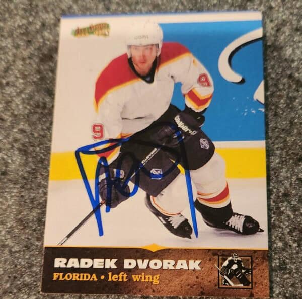 Radek Dvorak Florida Panthers  1996-97 Score Board All Sport #173