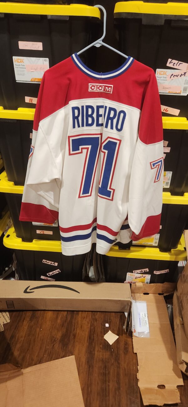 Montreal Canadiens Mike Riberio #71 CCM knit size 54 mid 2000’s My LOA