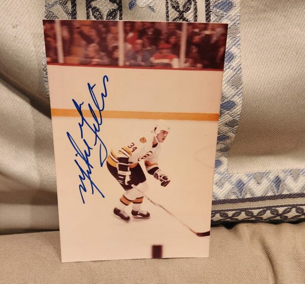 Boston Bruins Mike Gillis Autographed 5x7 Photograph with LOA