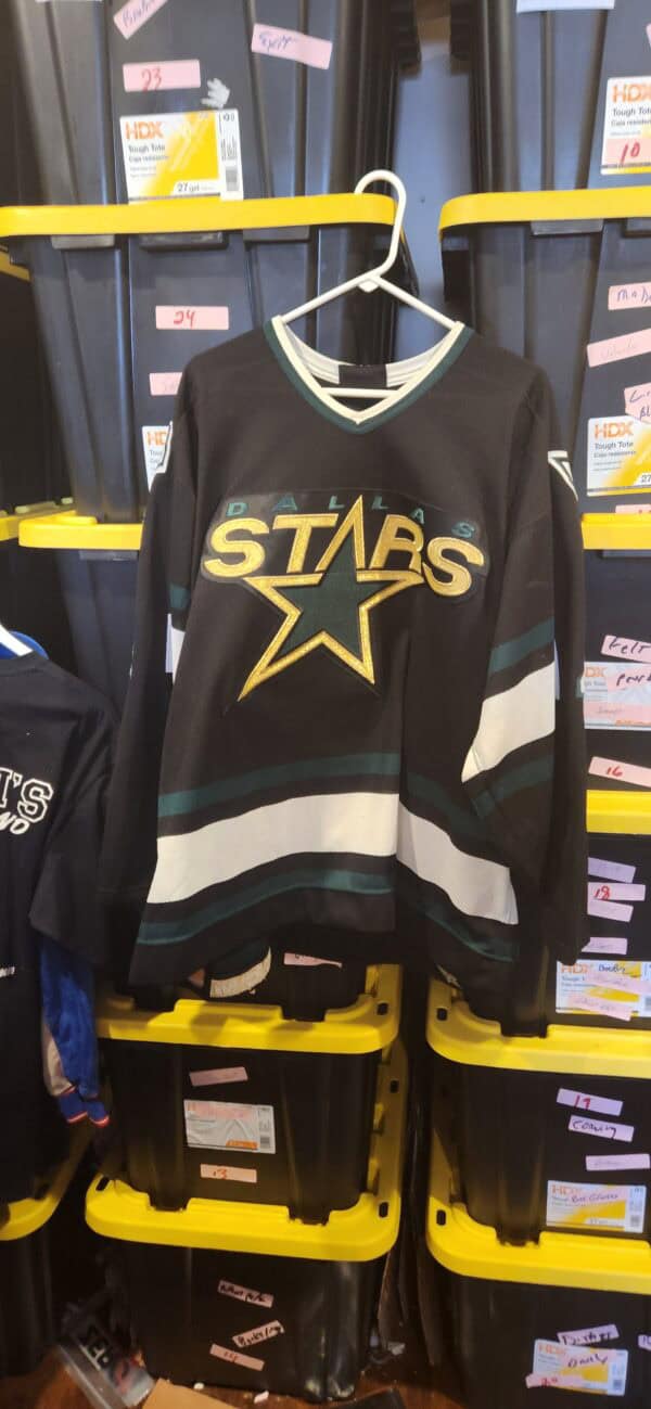 DALLAS STARS Kevin Hatcher #4 Black CCM Airknit size 54 $2500