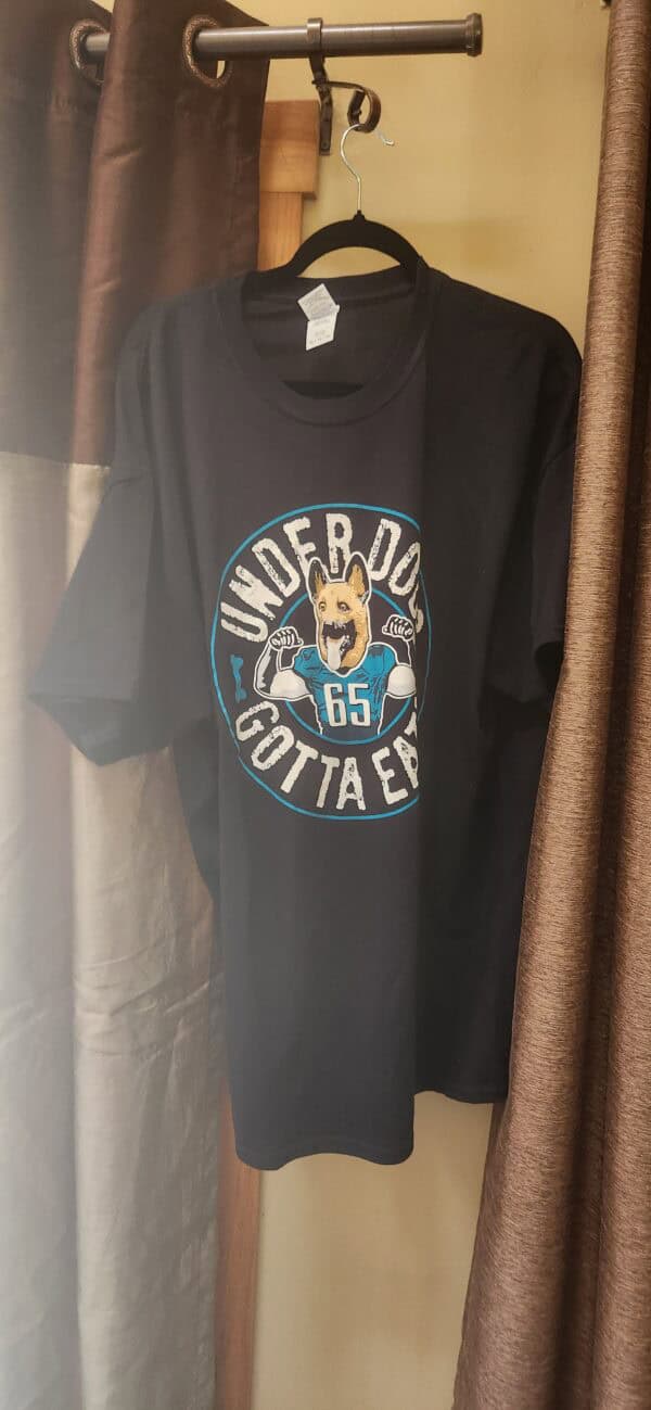 Philadelphia Underdogs Dogs Gotta Eat Eagles Lane Johnson T Shirt 2xl worn
