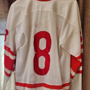 Andrei Morozov #8 White 1980 IIHF World Junior Championship in Finland