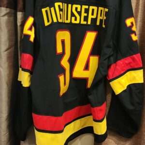 VANCOUVER CANUCKS P. DiGiuseppe #34 Black 2nd Skate Cresty set 2024-25 Fanatic's size 56 $2000