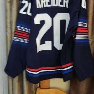 NEW YORK RANGERS Chris Kreider #20 Navy / Alt set2 2024-25 Fanatic # GUHKJR6510 , size 58 Airknit $3000