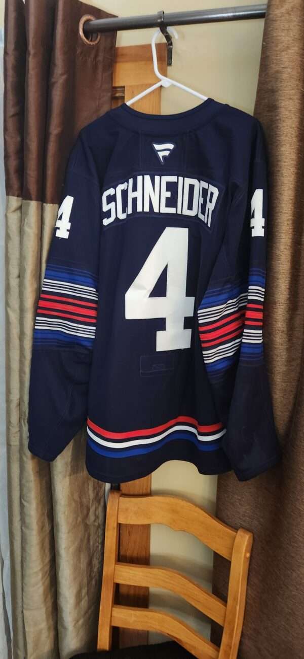 NEW YORK RANGERS Braden Schneider Navy / Alt set2 2024-25 Fanatic # GUHKJR6521, size 58 Airknit $2750