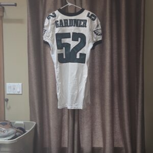 PHILADELPIA EAGLES Barry Gardner #52 Mesh Reebok size 4" LB from 2002 $350