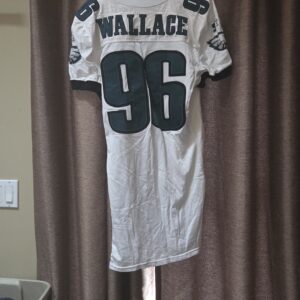 PHILADELPIA EAGLES Al Wallace #96 Mesh Starter size 50 L from 1997 $350