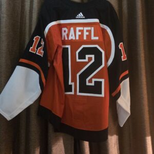 PHILADELPHIA FLYERS Michal Raffl #12 Reverse Retro Orange airknit size 54 set 2 2020-21 MeiGray T06319 $1200