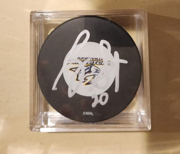 Ryan Suter Autographed Puck