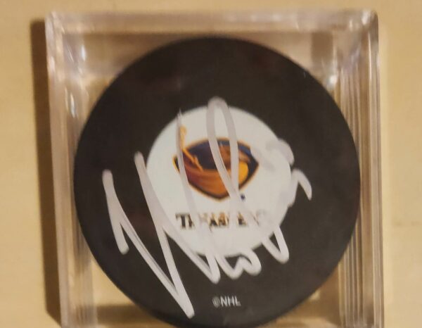 Vitaly Vishnevsky  Autographed Puck