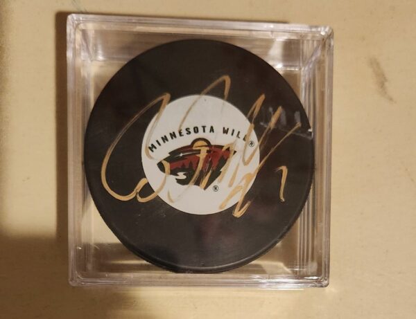 Brian Rolston Autographed Puck