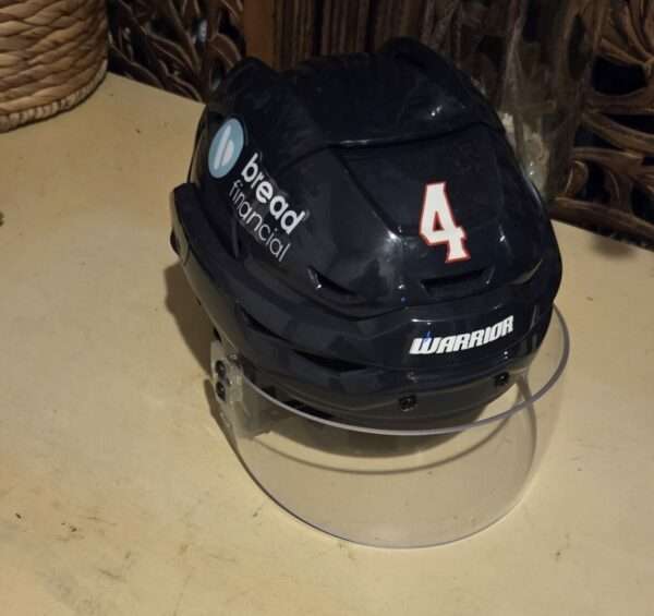 COLUMBUS BLUE JACKETS Vladislav Gavrikov #6 2022-23 Helmet with shield