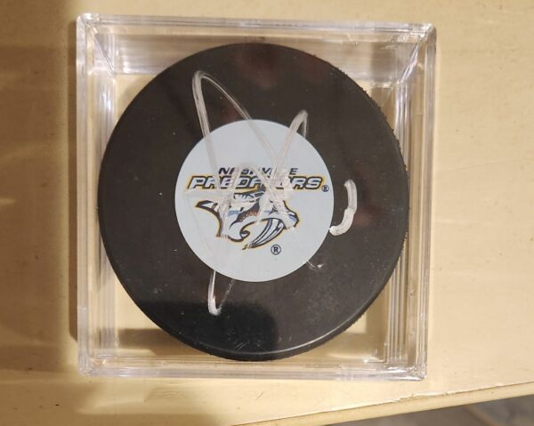 Seth Jones Autographed Puck