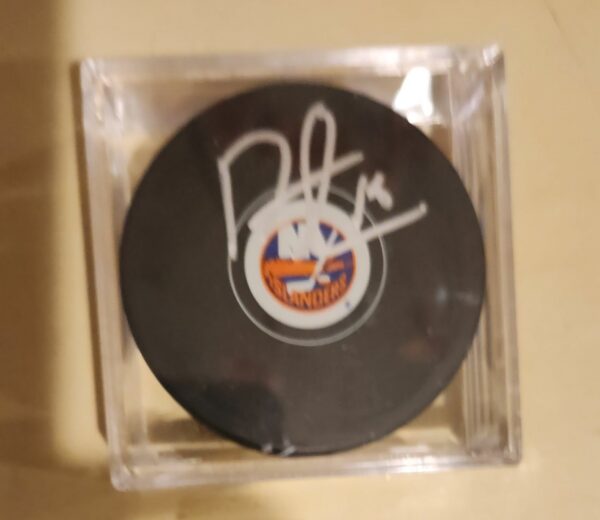 Ryan Strome Autographed Puck