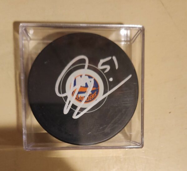 Denis Potvin Autographed Puck