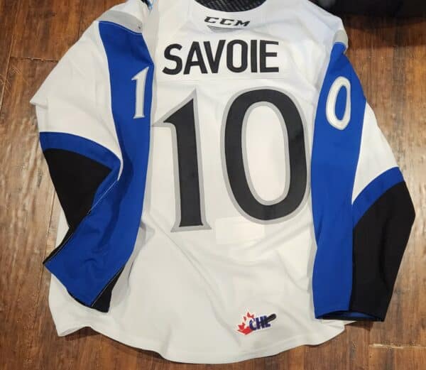 Saint Icedogs Savoie #10 White CCM Knit 2019-20 $300