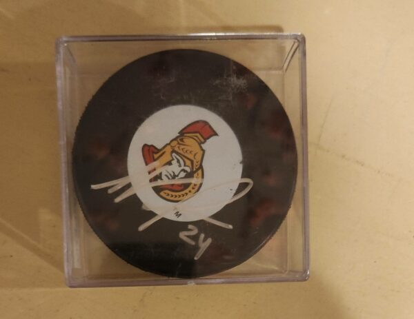 Anton Volchenkov Autographed Puck