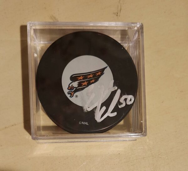 Eric Fehr Autographed Puck