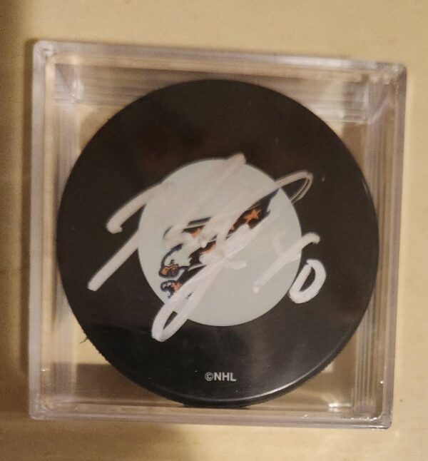 Nolan Yonkman Autographed Puck