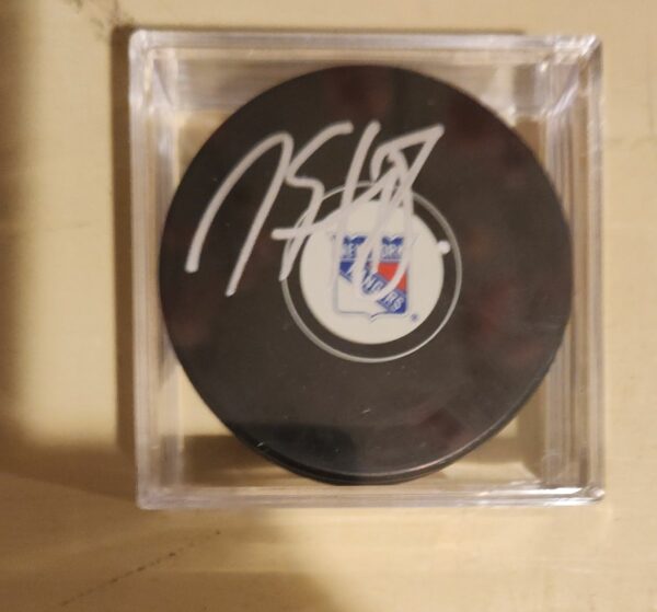 Marc Staal Autographed Puck