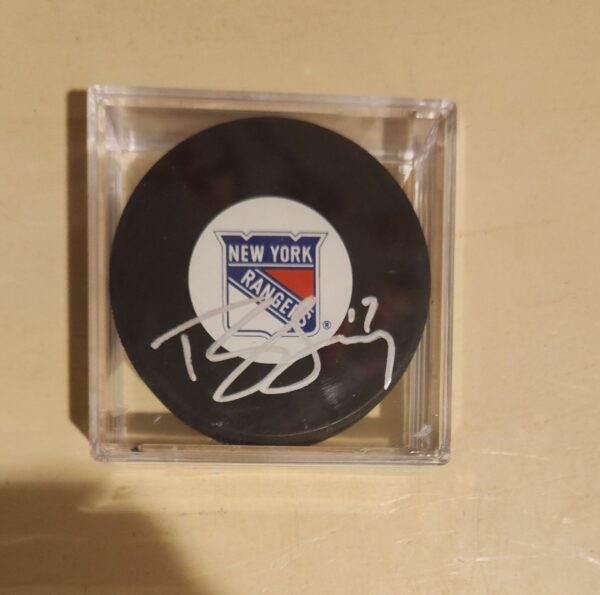 Brandon Dubinsky Autographed Puck