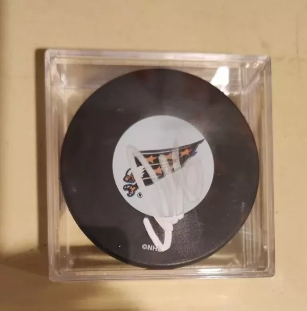 Alexander Ovechkin Autographed Puck