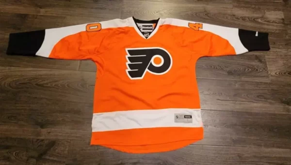 Vincent Lecavalier Orange Philadelphia Flyers authentic Reebok Premier Jersey Size L